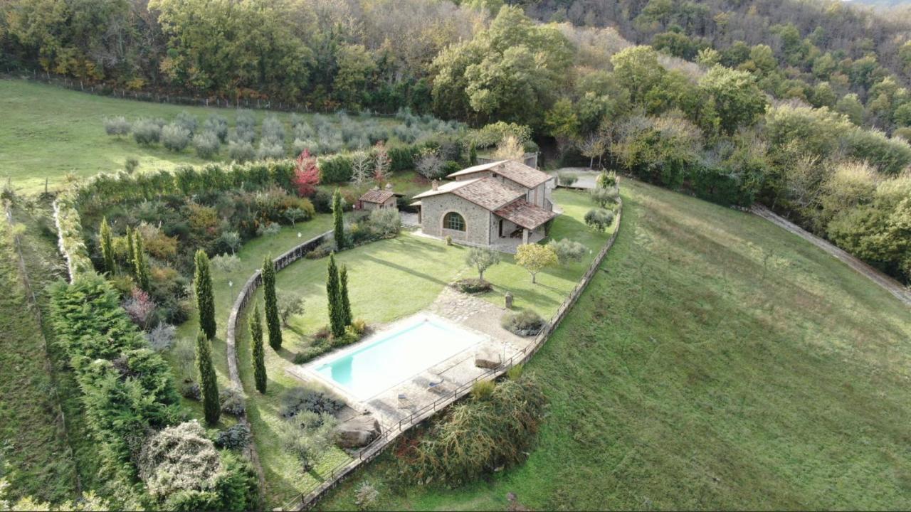 Villa Elisa - Private Pool & Airco Near Reschio Castle Lugnano Екстер'єр фото