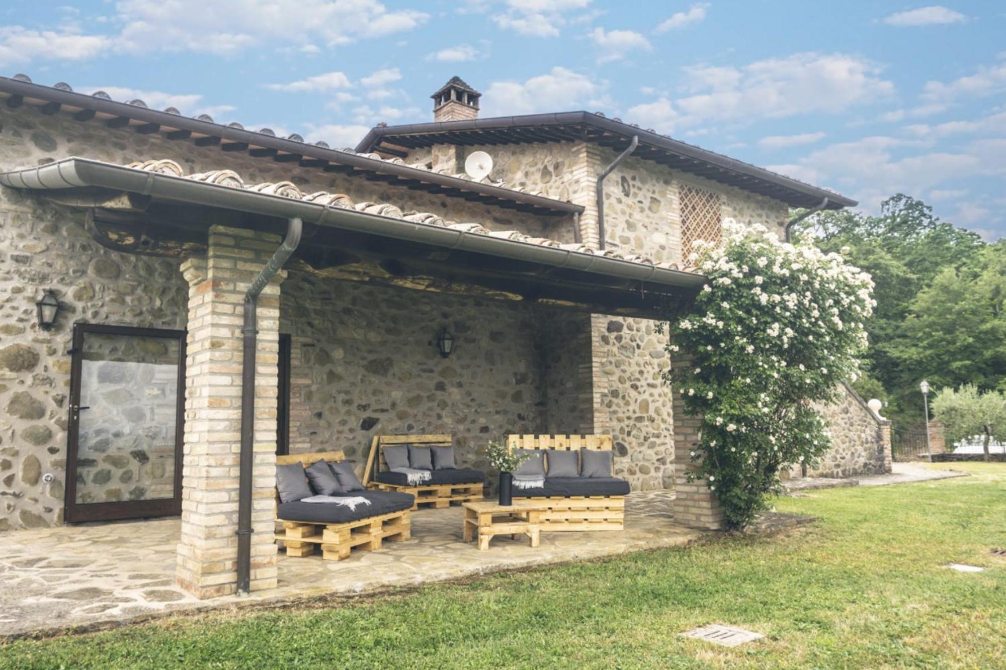 Villa Elisa - Private Pool & Airco Near Reschio Castle Lugnano Екстер'єр фото